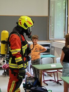 Brandschutzerziehung Schule Bubach / 2