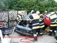 Gemeinschaftsübung THL mit FF Landau